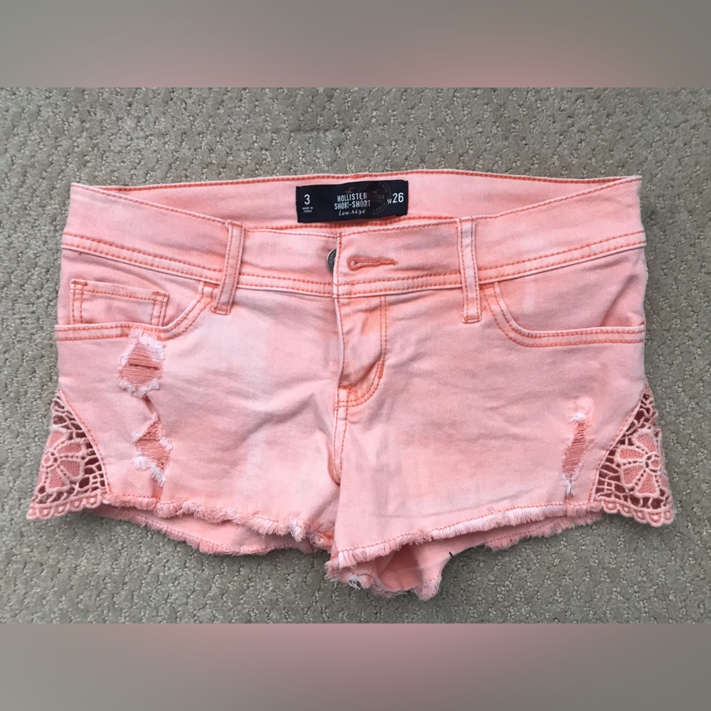 Hollister denim shorts